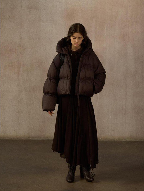 Fjord Cropped Cushioned Puffer Jacket
